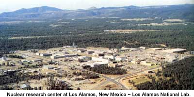 Nuclear research center at Los Alamos, New Mexico
