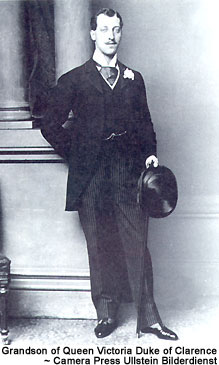 Grandson of Queen Victoria - Duke of Clarence