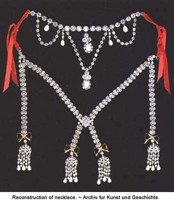 Reconstruction of necklace.