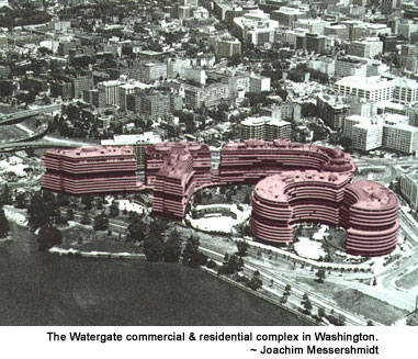 The Watergate commercial & residential complex in Washington.